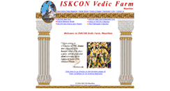 Desktop Screenshot of iskconmauritius.org